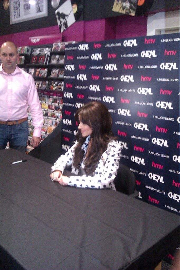 Cheryl Cole at HMV Newcastle album signing